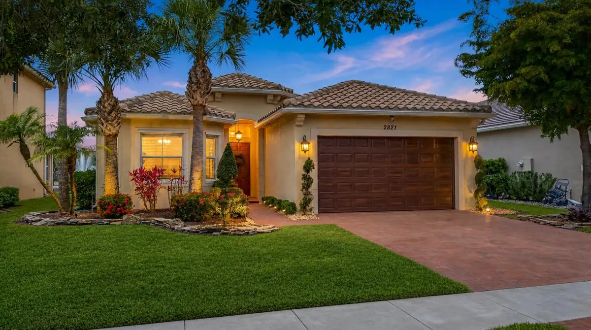 Front View at 2821 Bellarosa Circle, Royal Palm Beach