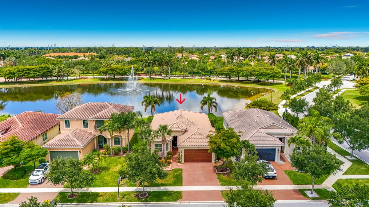 Aerial View at 2821 Bellarosa Circle, Royal Palm Beach