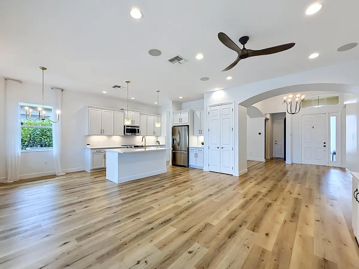 Living Room-Kitchen at 2821 Bellarosa Circle, Royal Palm Beach