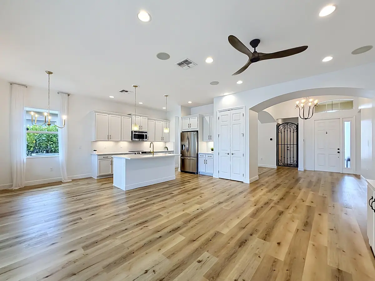 Living Room-Kitchen at 2821 Bellarosa Circle, Royal Palm Beach