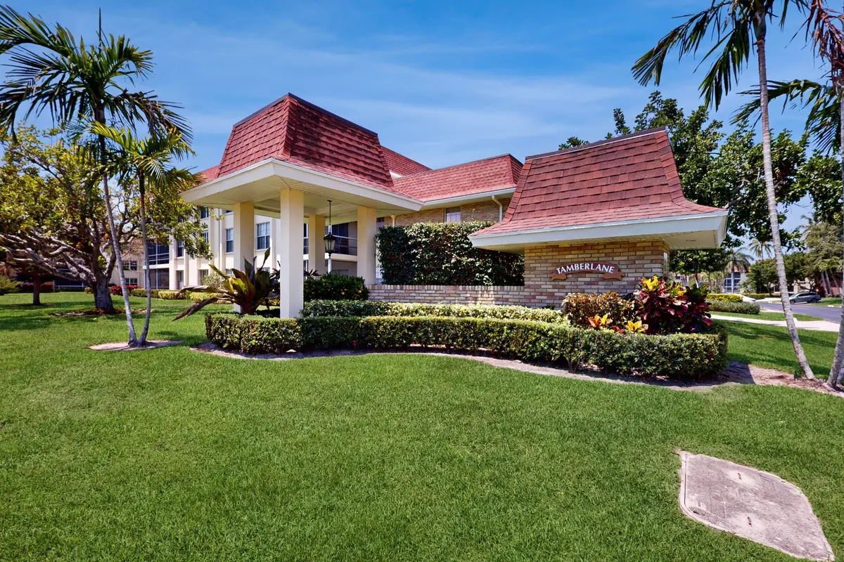 Entrance to Tamberlane at 5540 Tamberlane Circle 121, Palm Beach Gardens