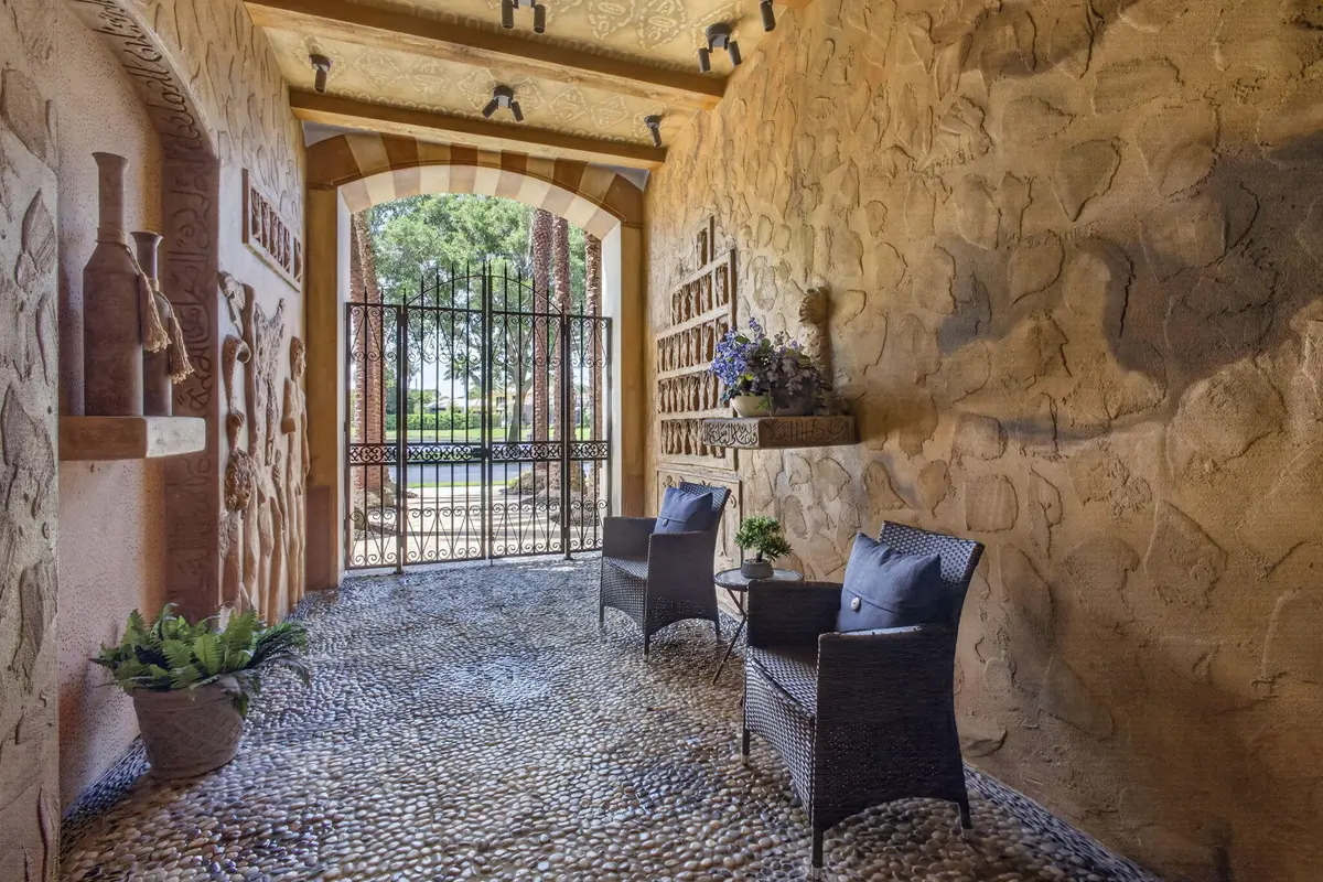 Entrance at 3136 San Michele Drive, Palm Beach Gardens