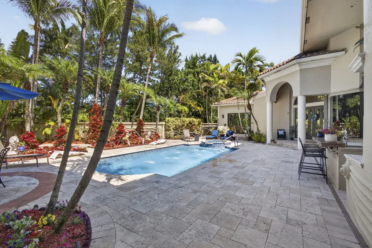 Pool at 3136 San Michele Drive, Palm Beach Gardens