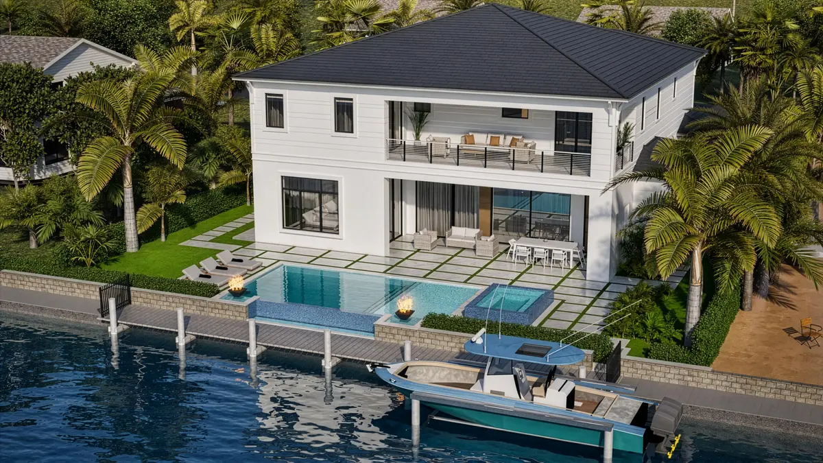 RENDERING at 130 Bowsprit Drive, North Palm Beach