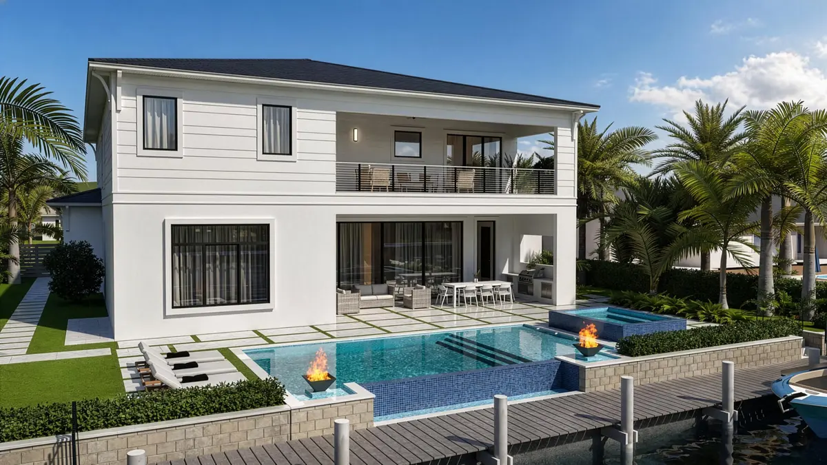 RENDERING at 130 Bowsprit Drive, North Palm Beach