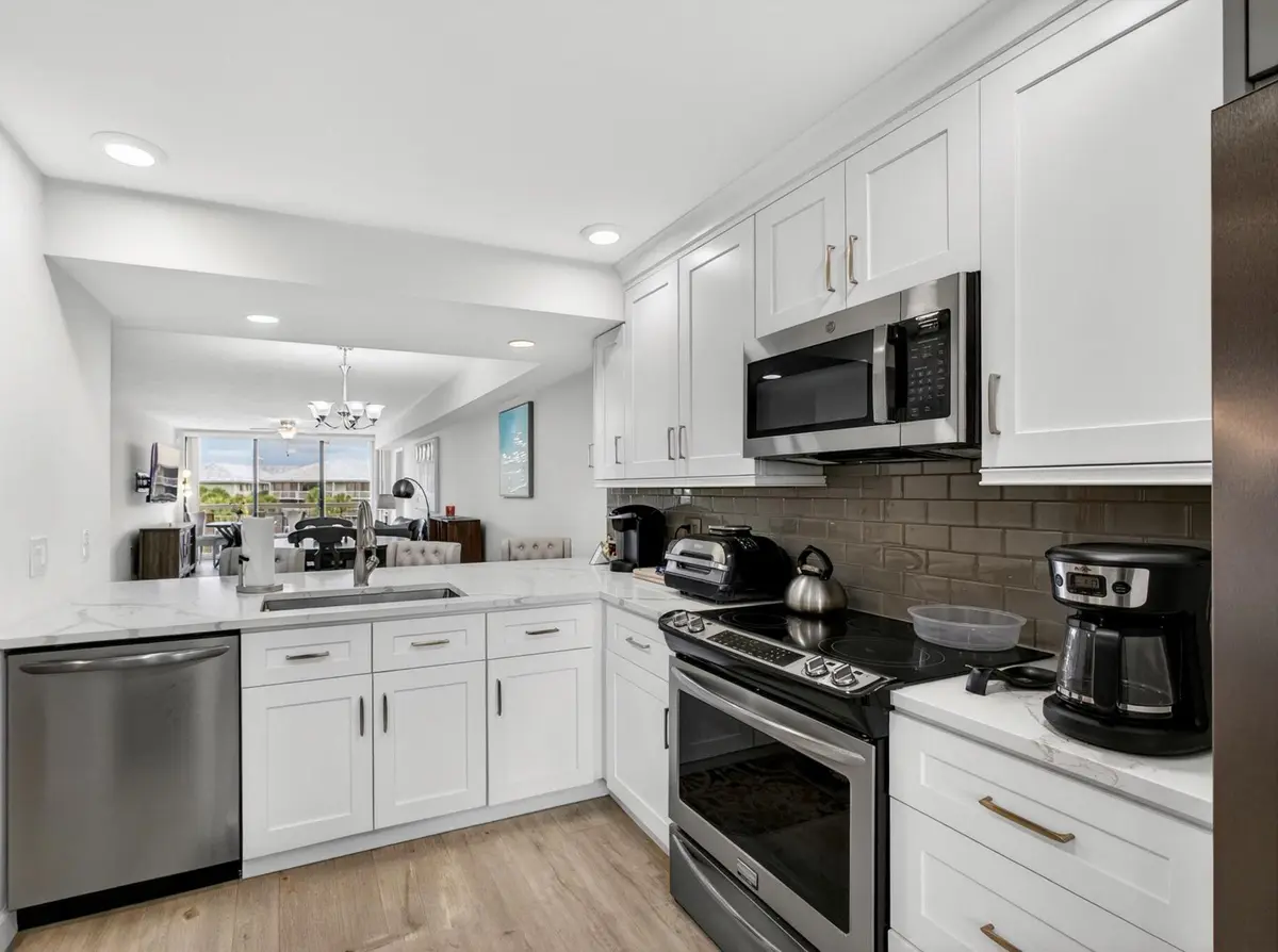 Open Concept Kitchen Upgrade at 2441 Village Boulevard 403, West Palm Beach