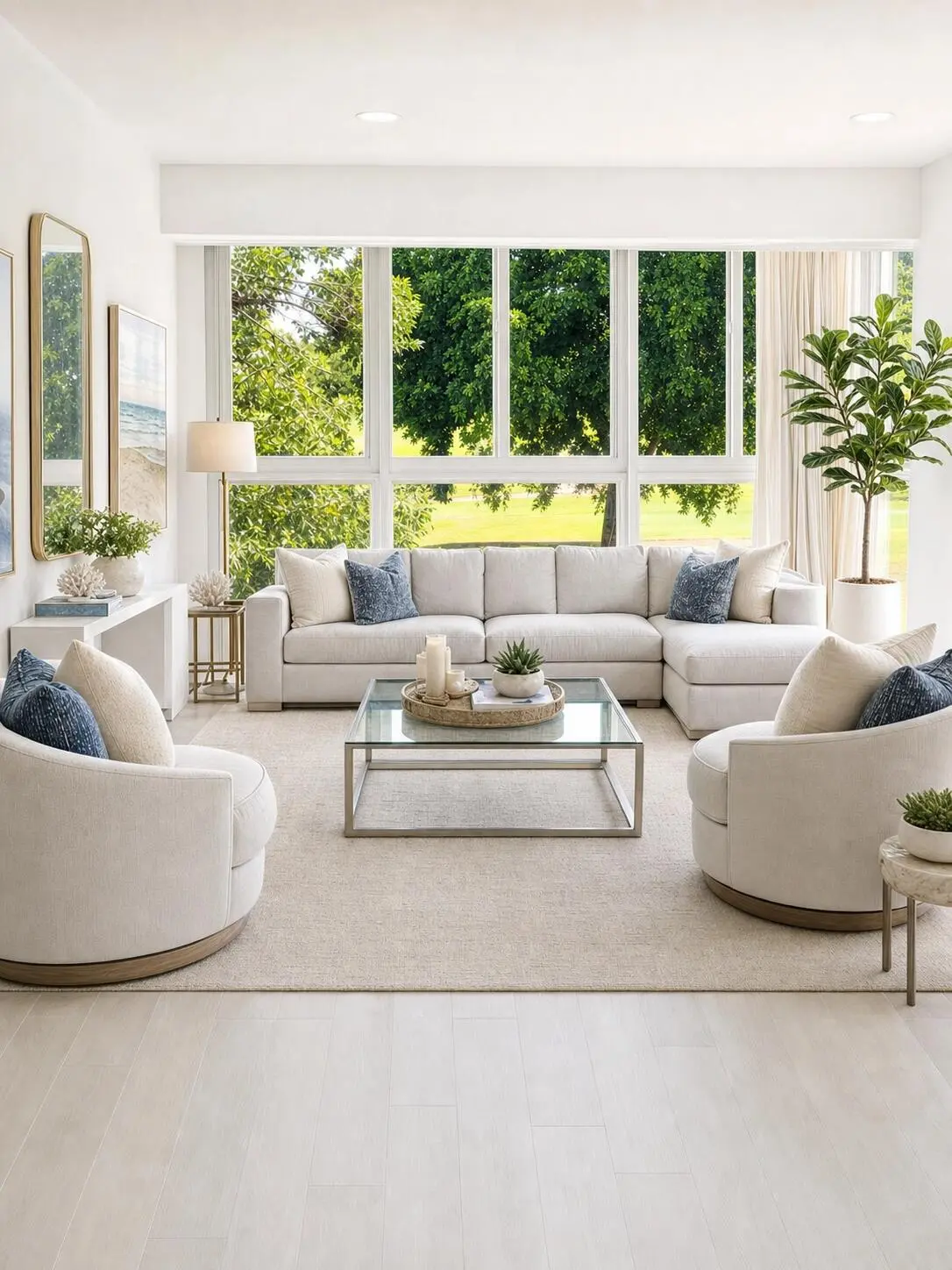 staged_photo3_living_room at 3300 N Palm Aire Drive 305, Pompano Beach