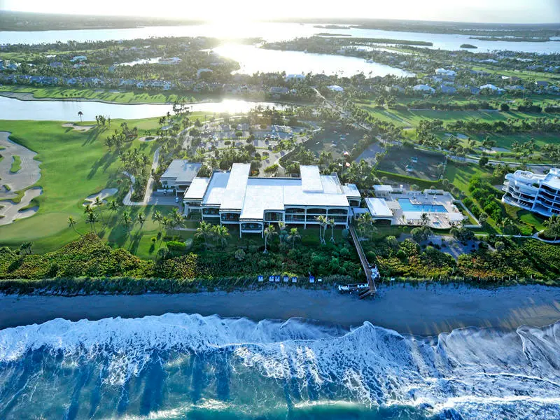 0-Aerial View of Club house at 7035 SE Harbor Circle, Stuart