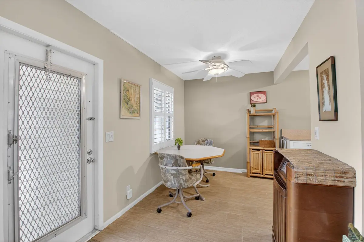 Dining Area at 2047 Newcastle C, Boca Raton
