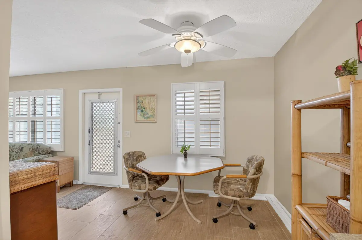 Dining Area at 2047 Newcastle C, Boca Raton