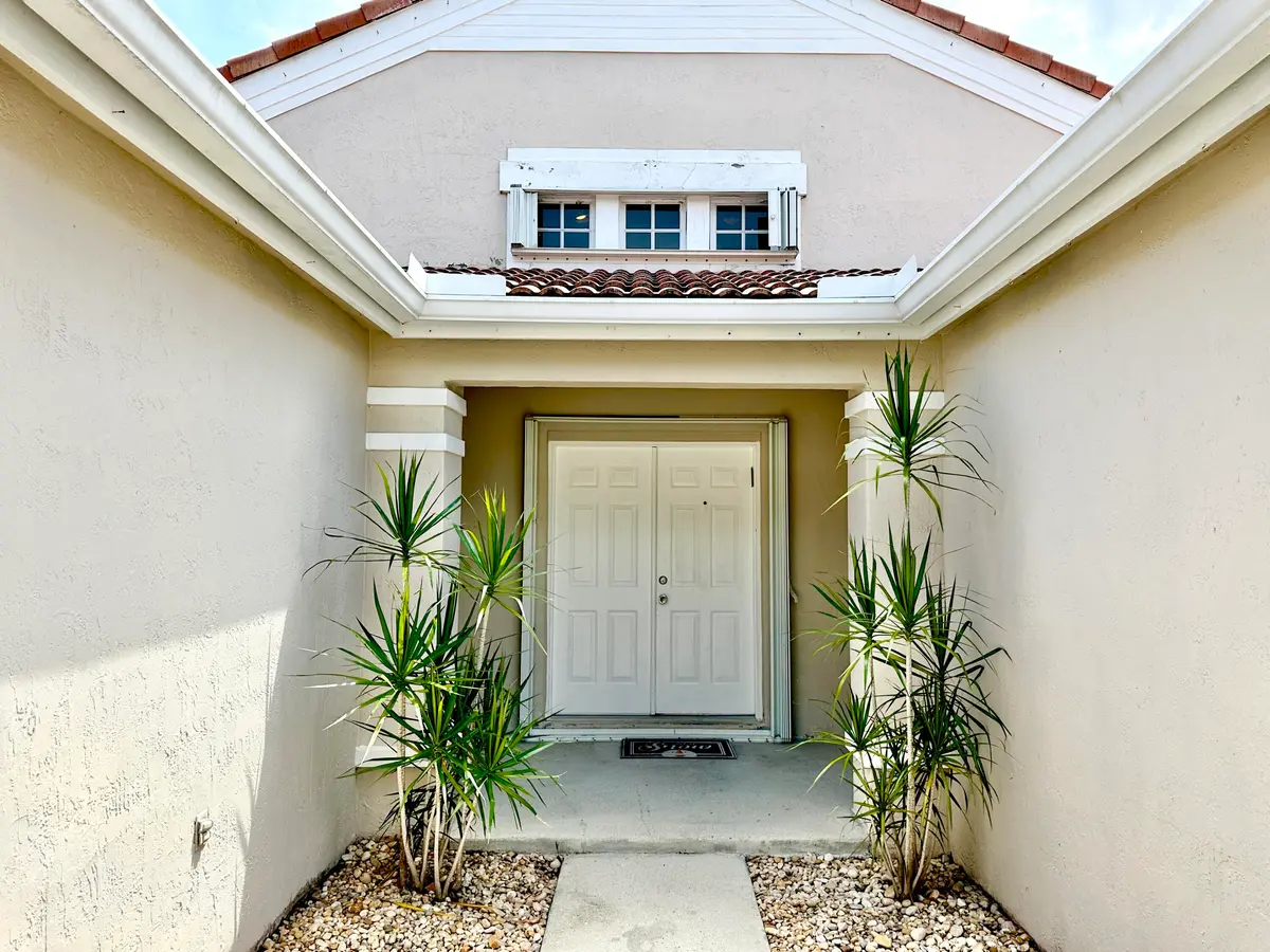 Front Door at 386 Carrington Drive, Weston
