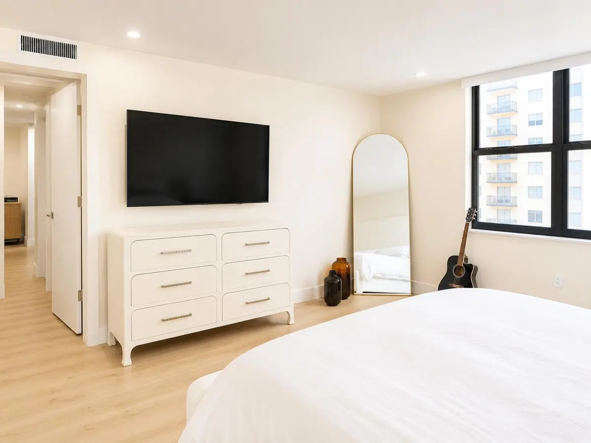 Master Bedroom at 3460 S Ocean Boulevard 4150, Palm Beach