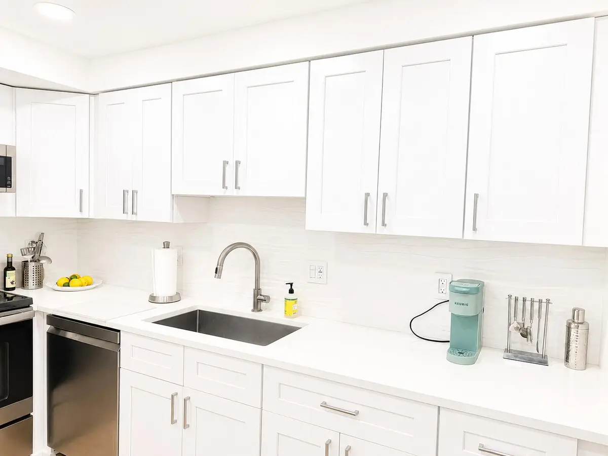Kitchen at 3460 S Ocean Boulevard 4150, Palm Beach