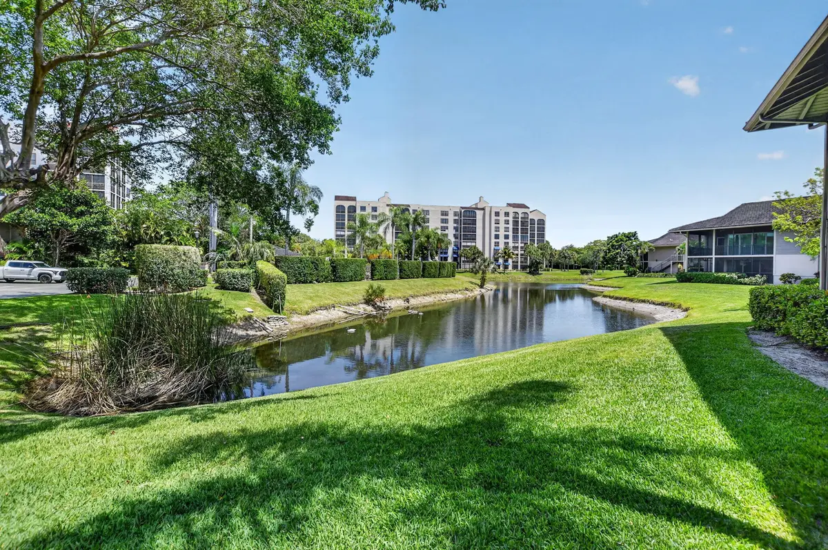 View from patio at 7590 Elmridge Drive, Boca Raton