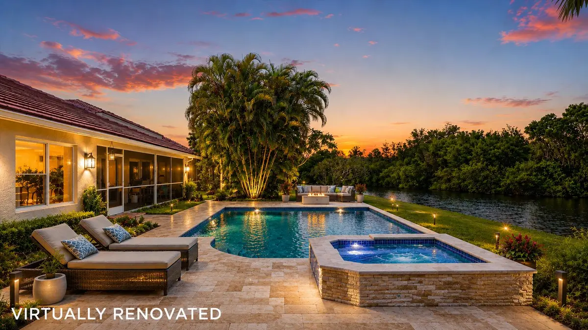 Virtual Pool Inspiration at 1631 Lakefield North Court, Wellington
