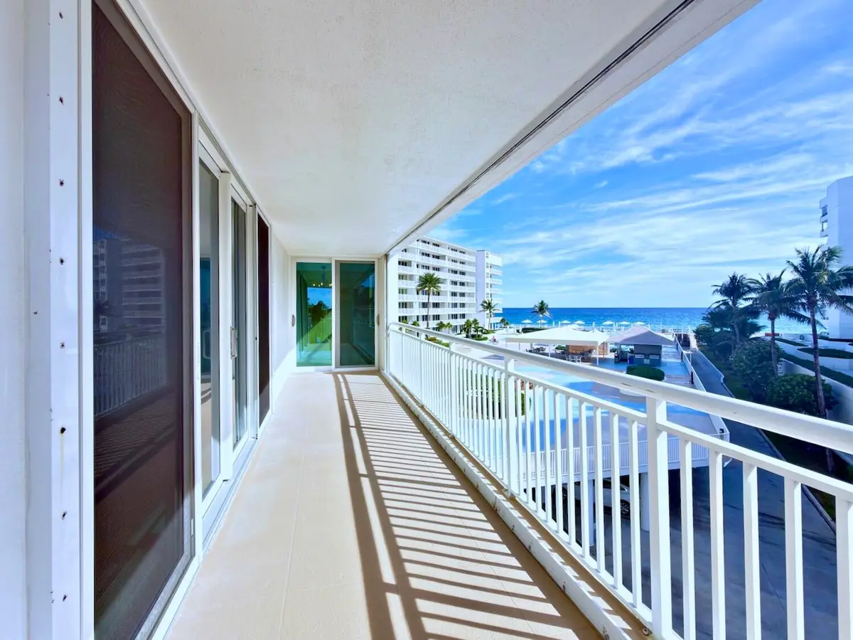 Balcony 3 at 3546 S Ocean Boulevard 410, South Palm Beach