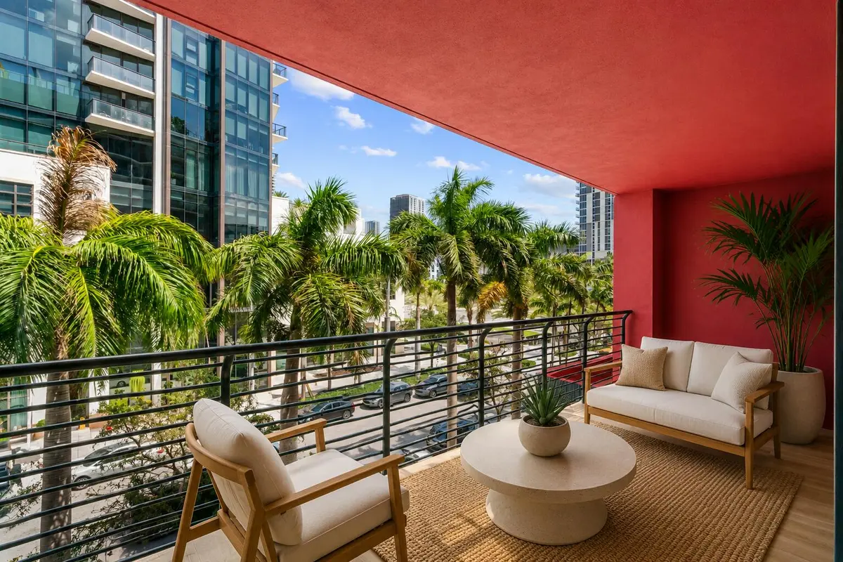 balcony at 90 NE 32nd Street 306, Miami
