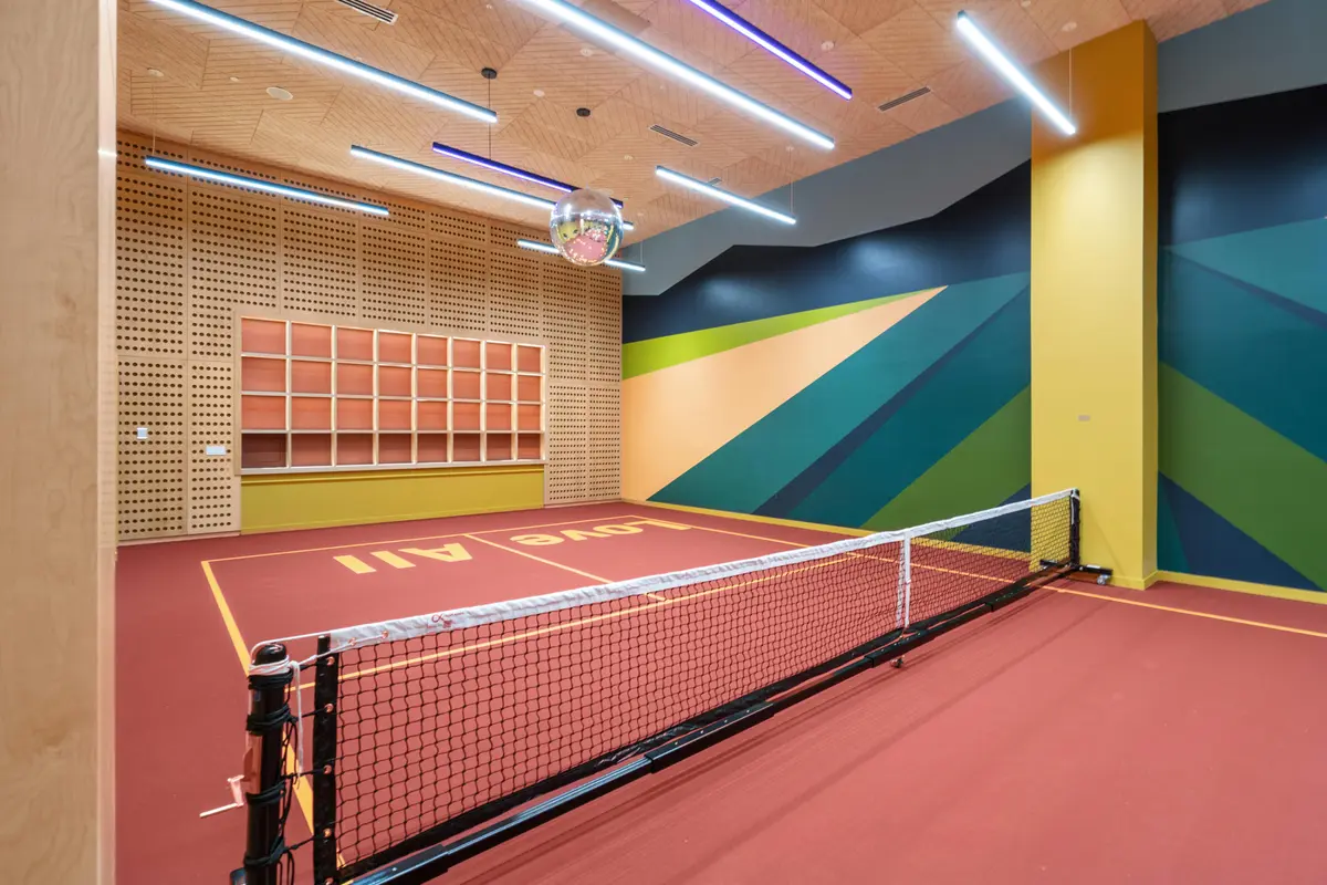 Pickleball court at 90 NE 32nd Street 306, Miami