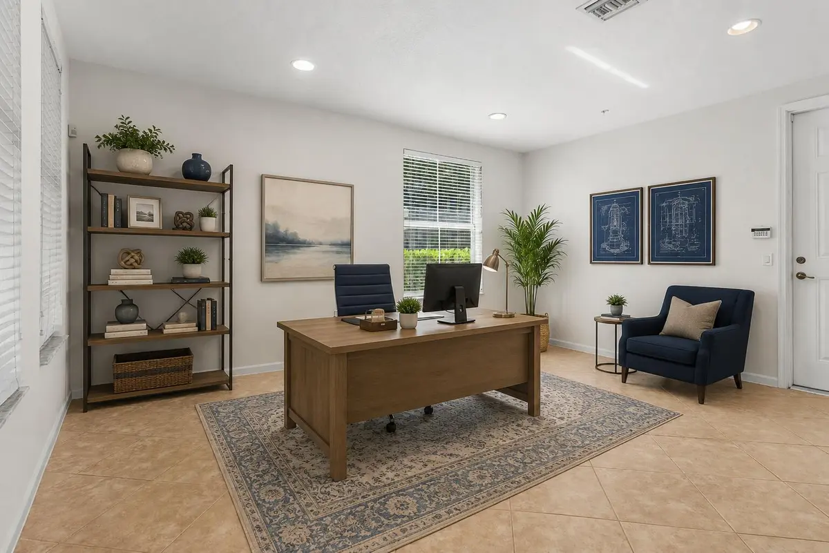 Office 2nd Floor Staged at 1213 Via Fatini, Boynton Beach