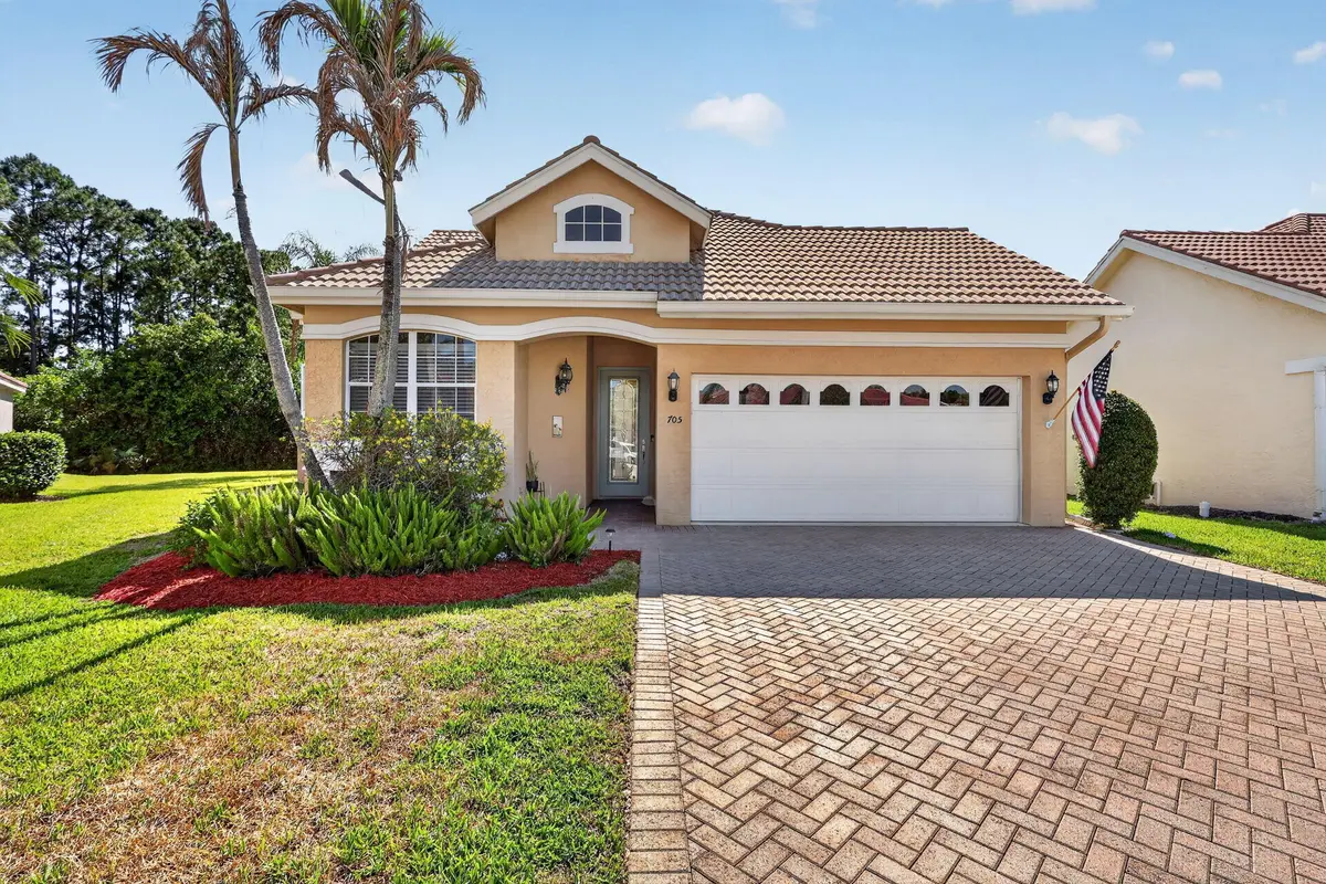 Exterior Front at 705 SW Andros Cove, Port St. Lucie