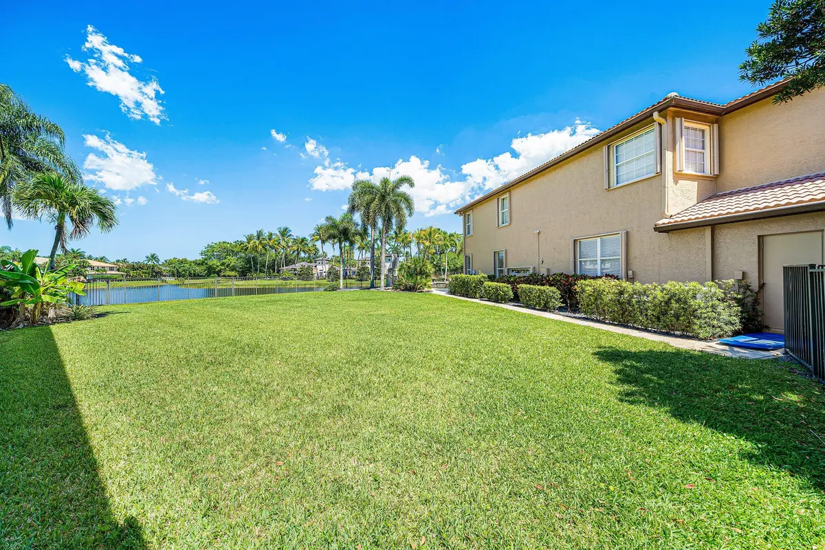 Yard space cant be any better at 15758 Menton Bay Court, Delray Beach
