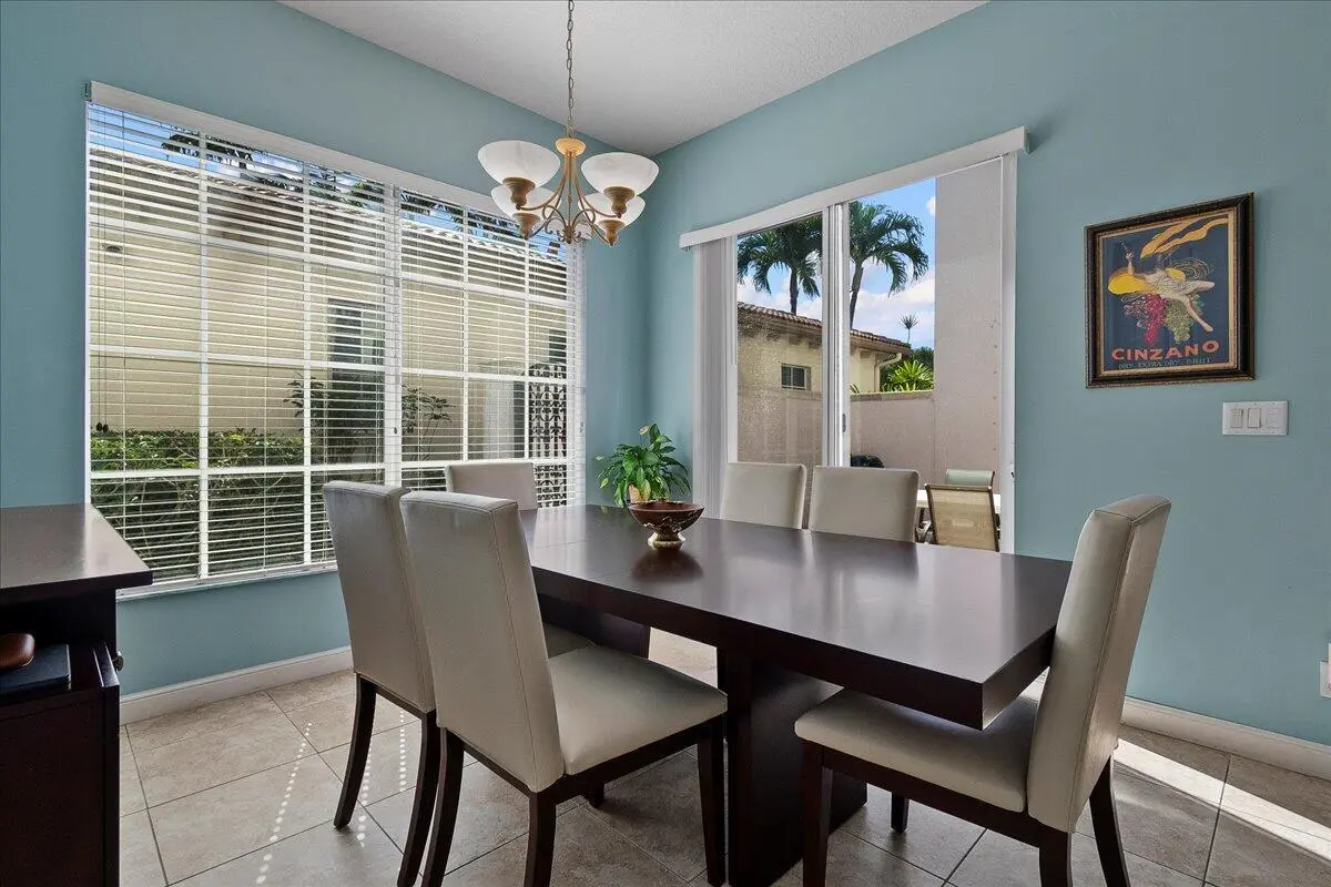 Dining Room at 82 Stoney Drive, Palm Beach Gardens
