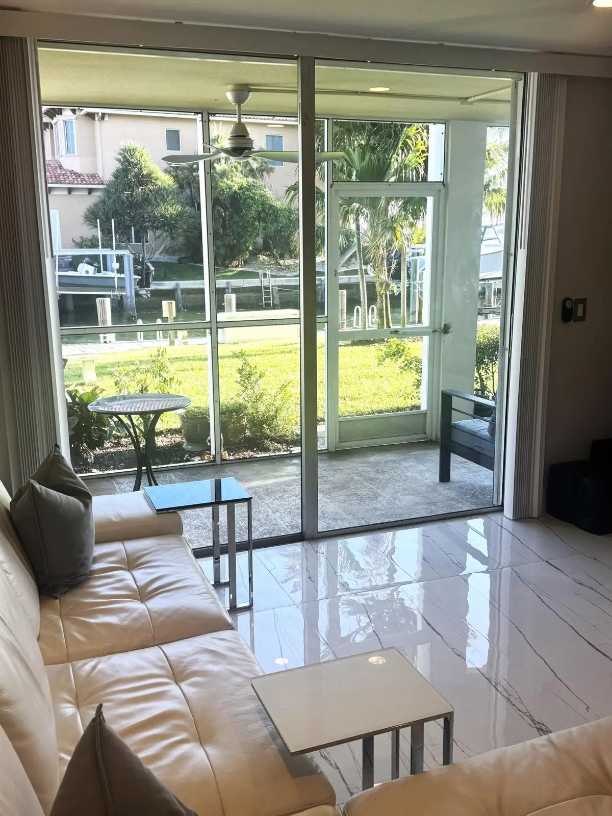 View from Livingroom at 105 Paradise Harbour Boulevard 108, North Palm Beach