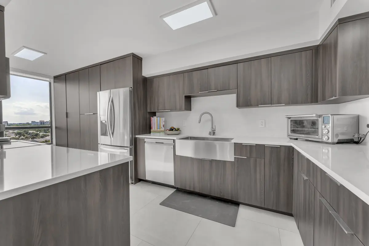kitchen at 7178 Promenade Drive 801b, Boca Raton