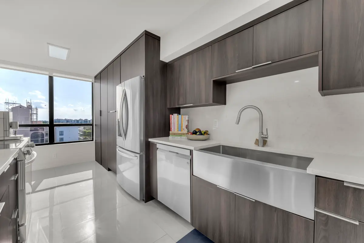 kitchen at 7178 Promenade Drive 801b, Boca Raton