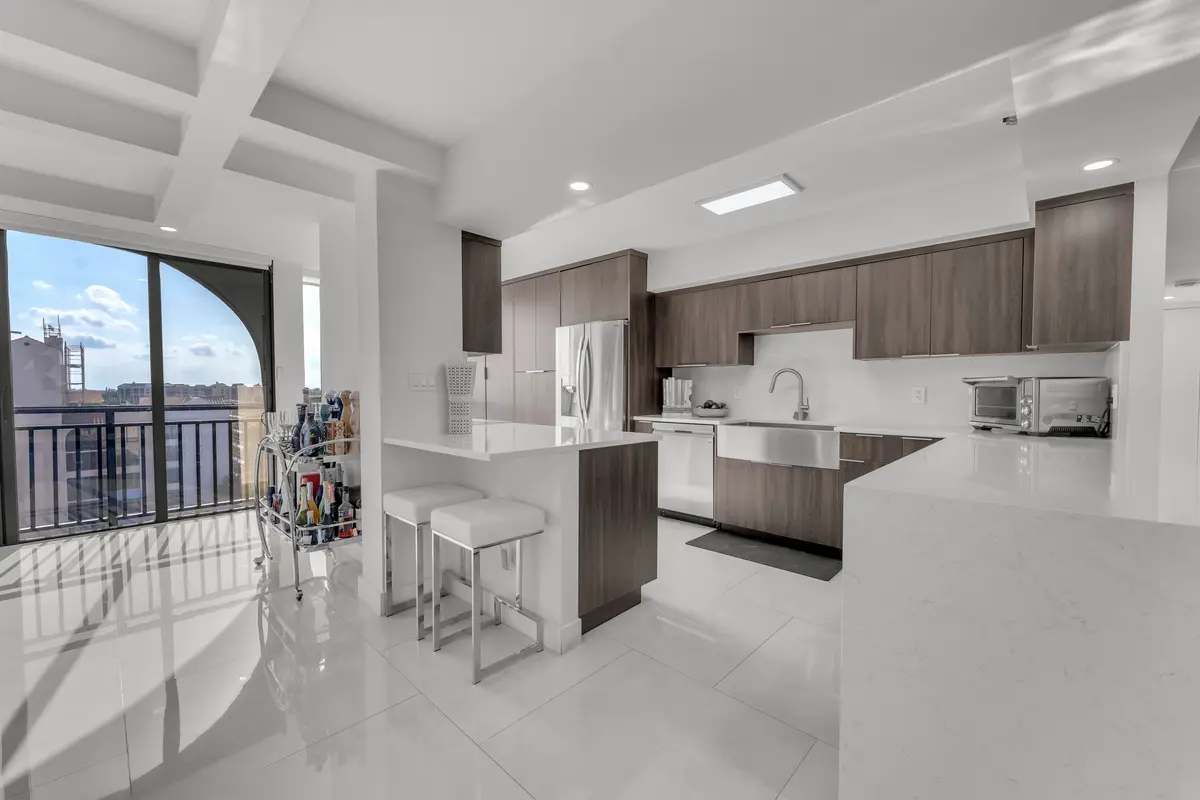 kitchen at 7178 Promenade Drive 801b, Boca Raton
