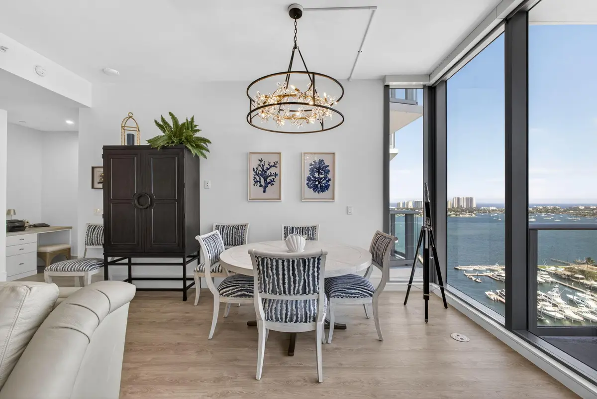 Dining Area (seats 6) at 220 Lake Shore Drive 1907, West Palm Beach
