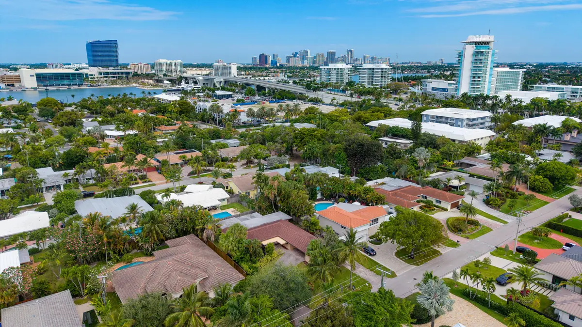 1817 SE 25th Ave Aerial2 at 1817 SE 25 Avenue, Fort Lauderdale