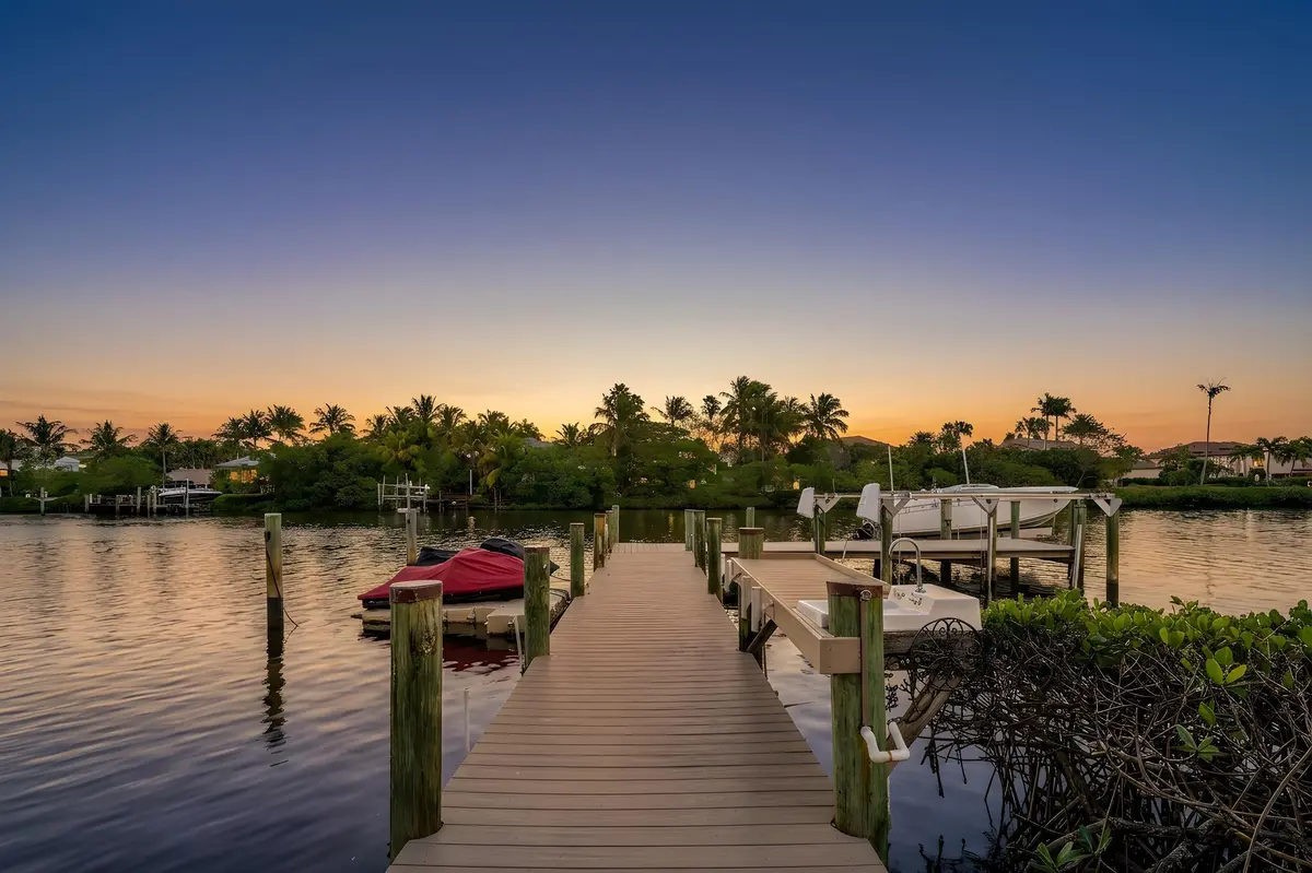 19153 SE Jupiter River Drive Dock at 19153 SE Jupiter River Drive, Jupiter