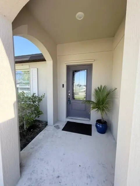 Main entrance at 1522 Merriment Way Way, Fort Pierce