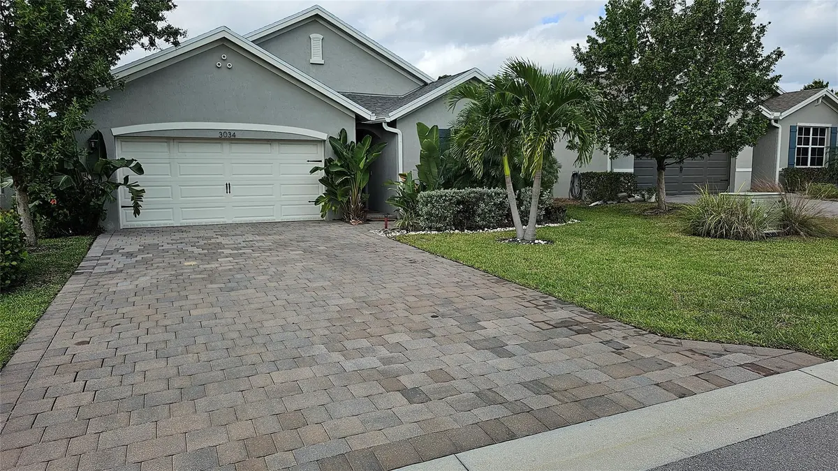 Front of the house at 3034 NE Skyview Lane, Jensen Beach