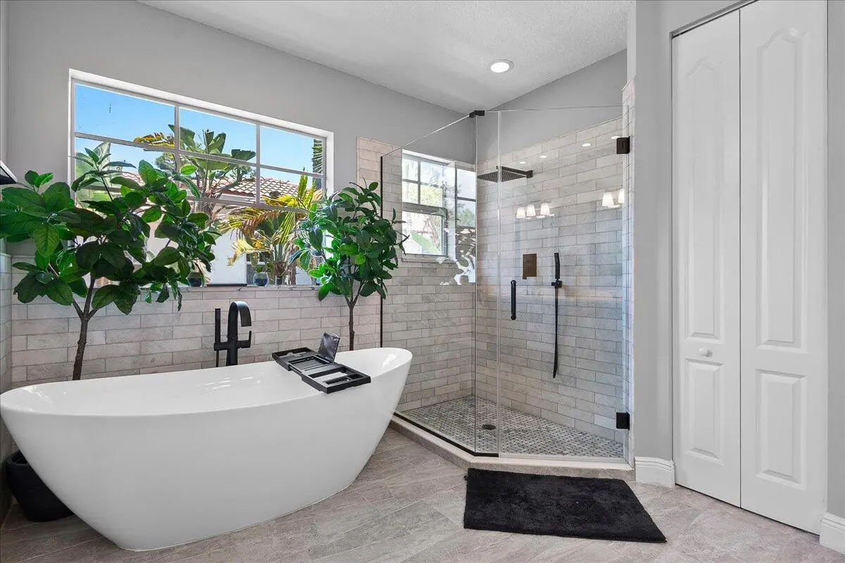 Primary Bathroom at 883 Taft Court, Palm Beach Gardens
