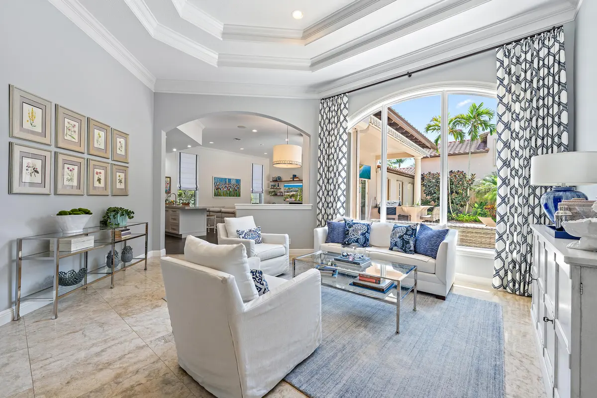 Living Room at 105 Segovia Way, Jupiter