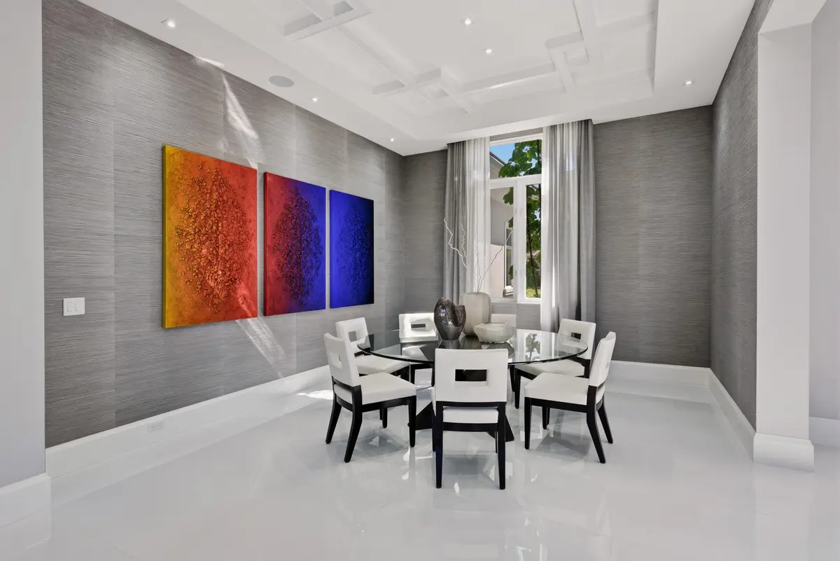 dining room at 17661 Scarsdale Way, Boca Raton