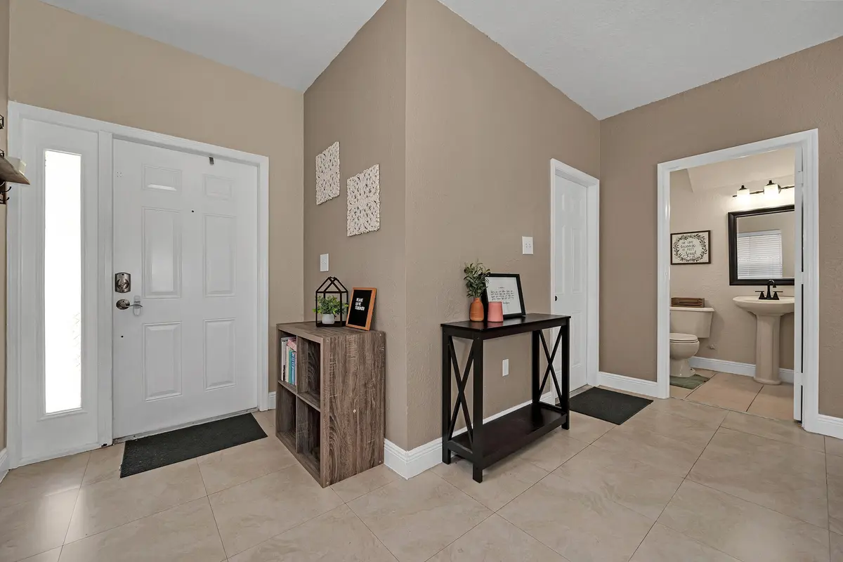Entryway + 1/2 Bathroom at 381 NE 35th Terrace, Homestead