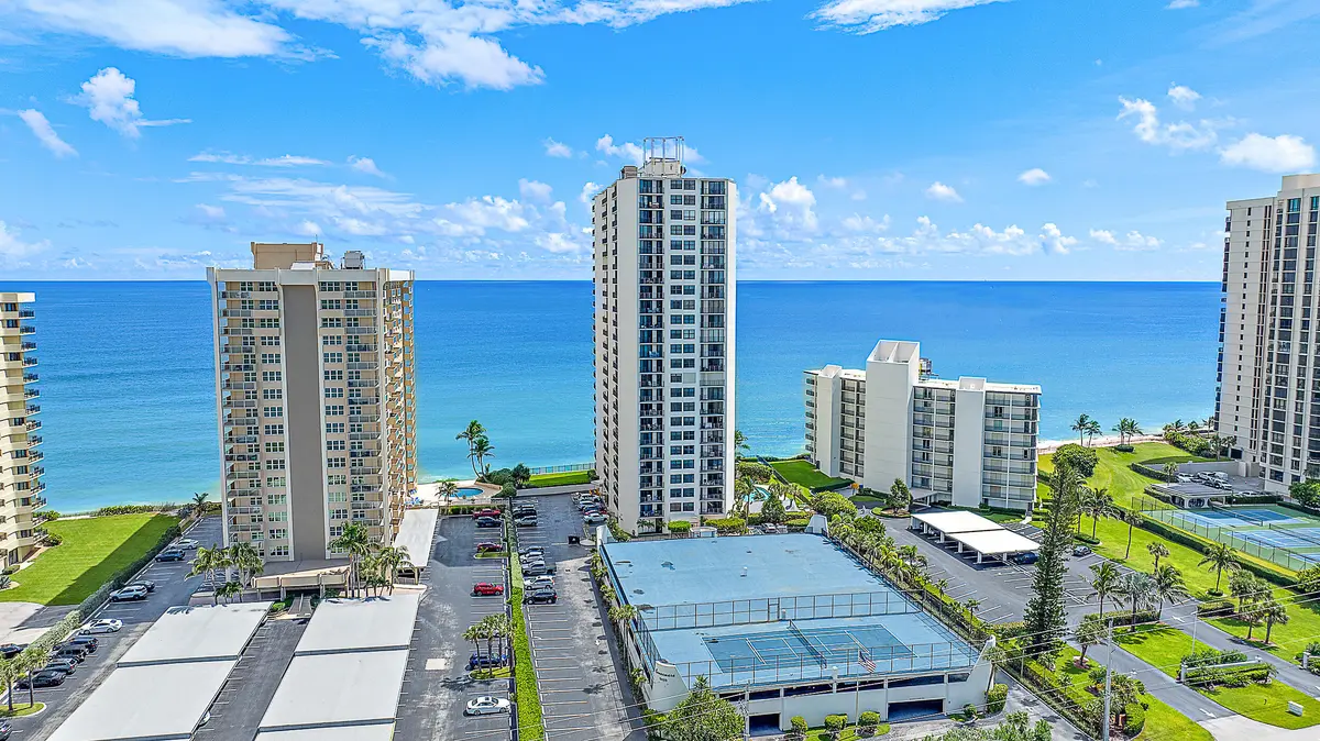 Aerial at 5420 N Ocean Drive 305, Singer Island