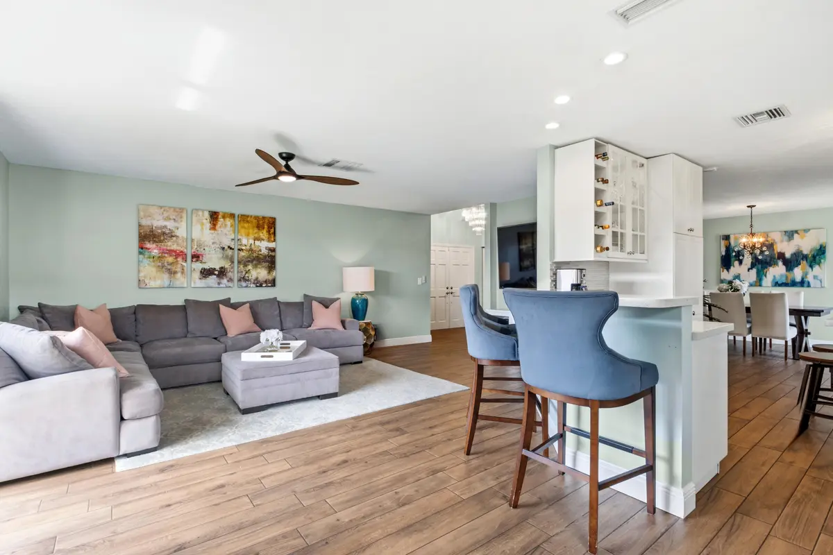 Living Room at 4886 Acorn Drive, Boca Raton