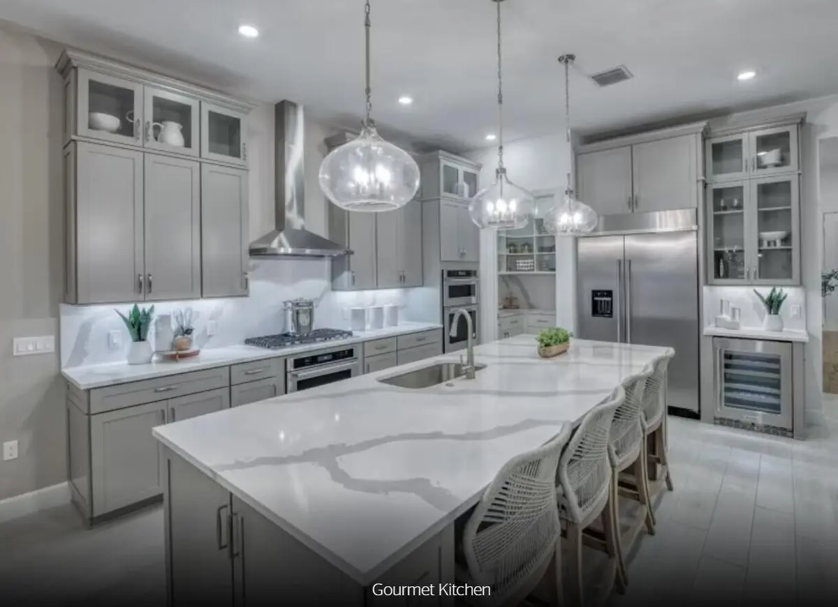 Built In Kitchen at 12816 Springer Circle Stellar 46, Palm Beach Gardens
