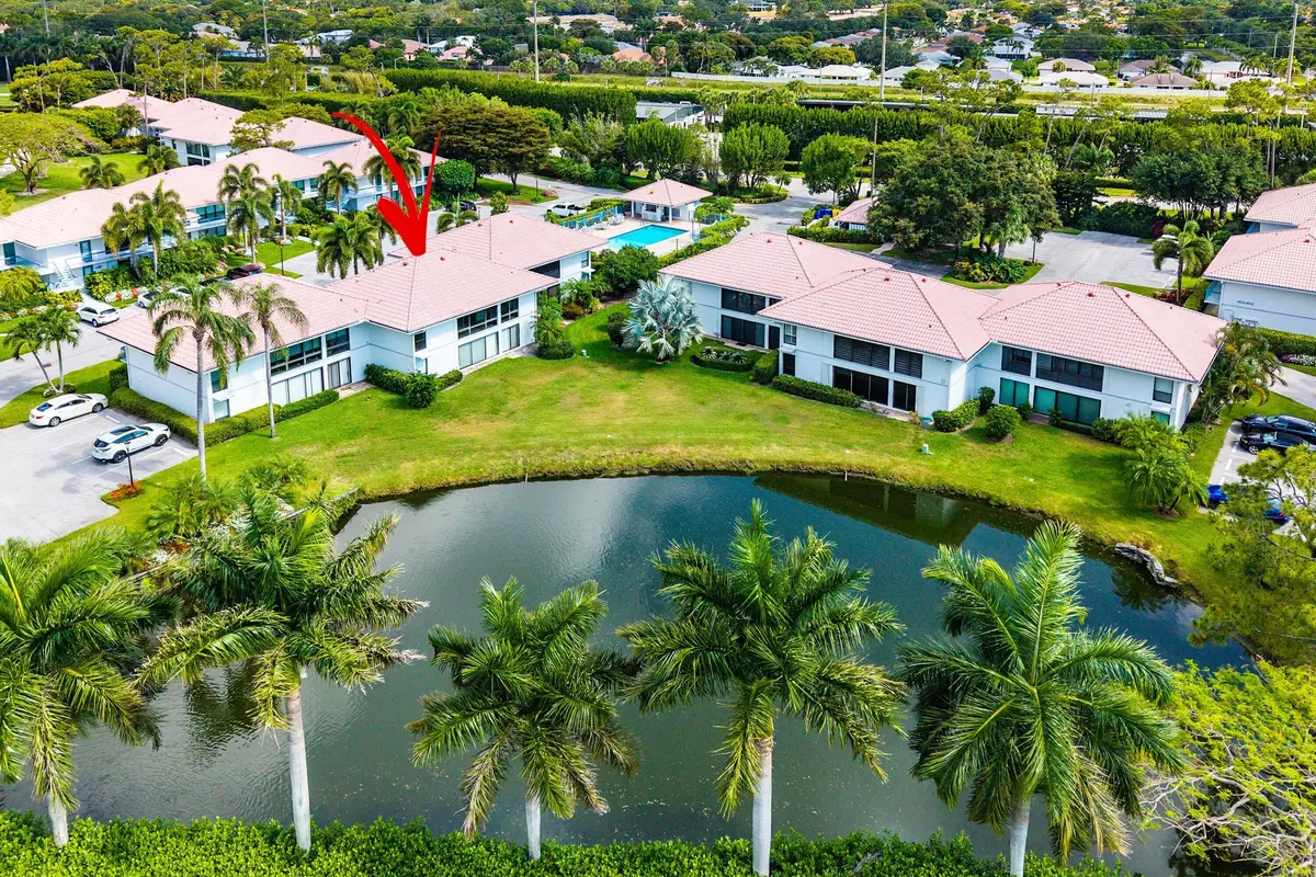Aerial at 4080-b Quail Ridge Drive Osprey, Boynton Beach