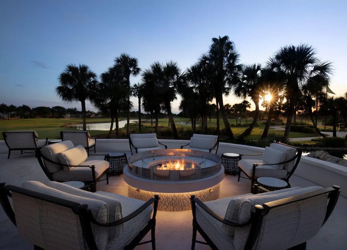 Turtle Bar Fireplace - Copy at 111 Caballo Lane, Jupiter