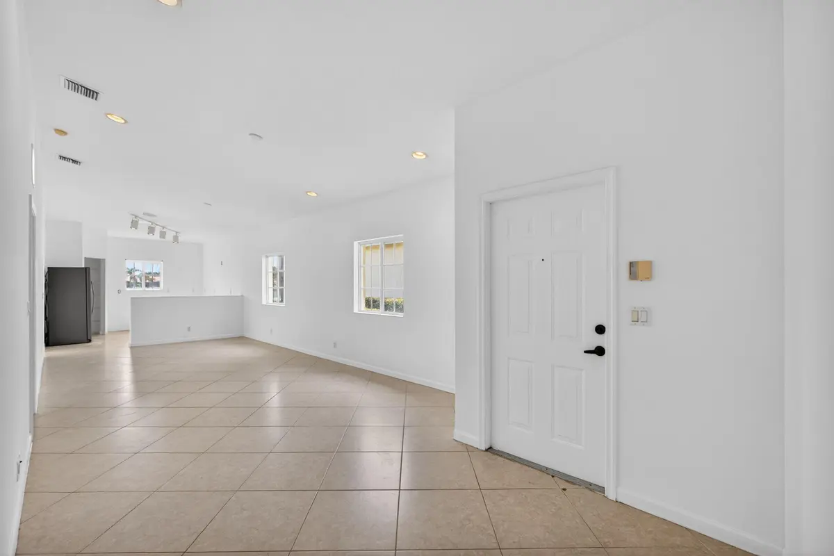 Living / Kitchen Area at 2344 Windjammer Way, West Palm Beach
