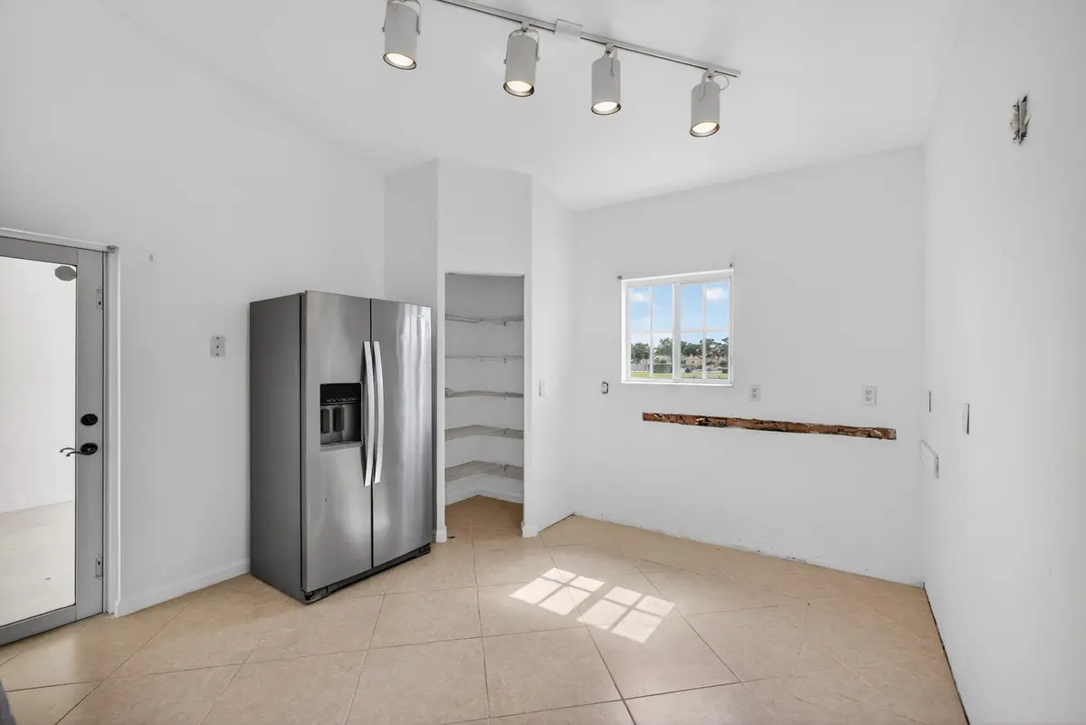Living / Kitchen Area at 2344 Windjammer Way, West Palm Beach