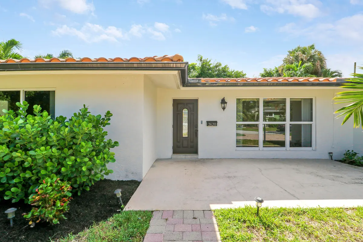 Front Exterior at 2620 NE 25th Street, Lighthouse Point
