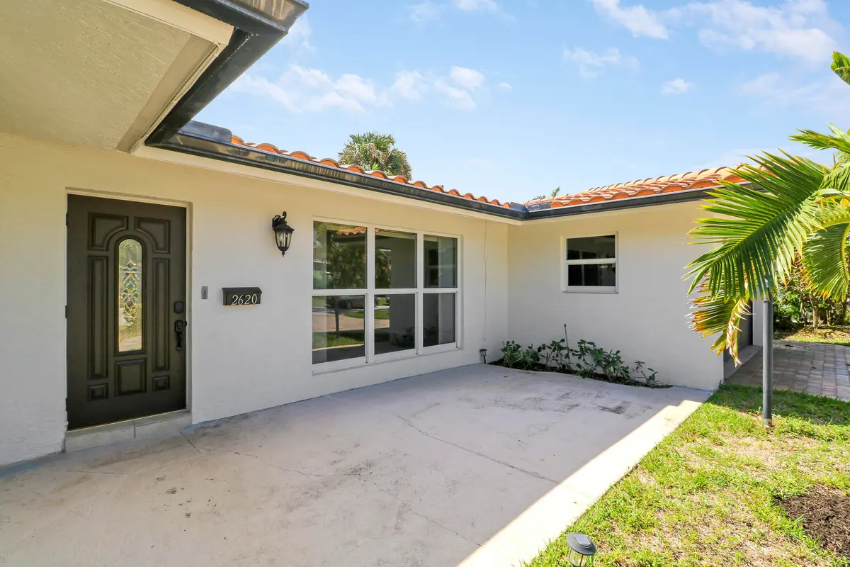 Front Exterior at 2620 NE 25th Street, Lighthouse Point