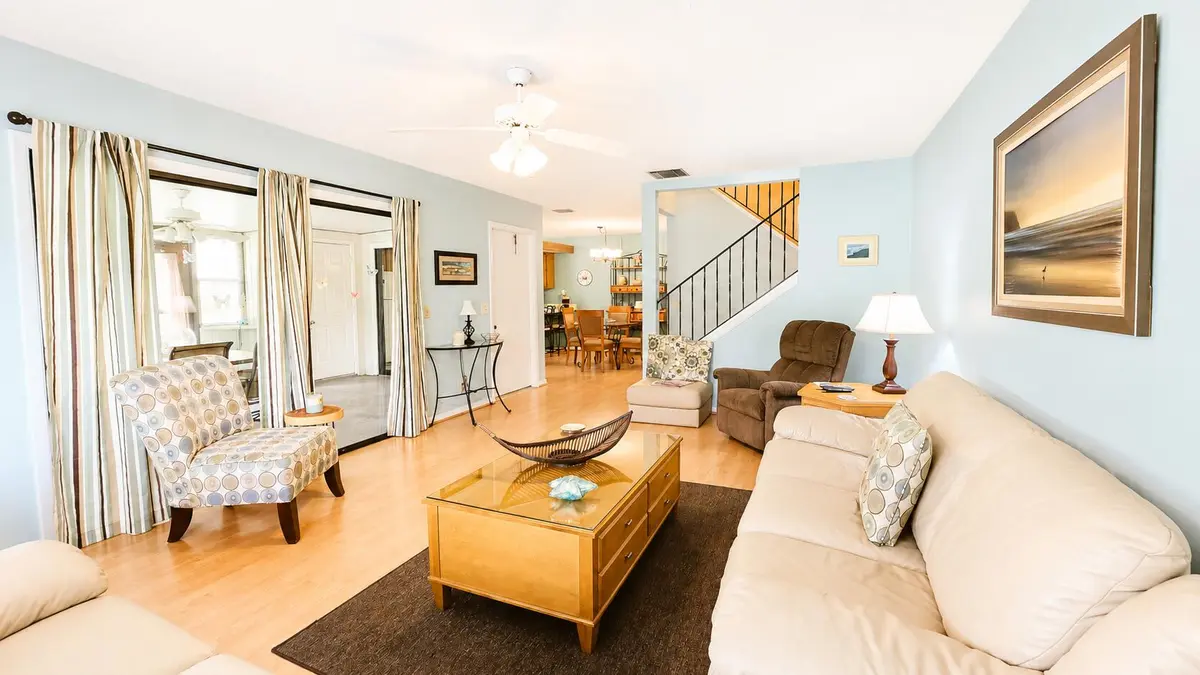 Living Room at 7442 SE Jamestown Terrace, Hobe Sound