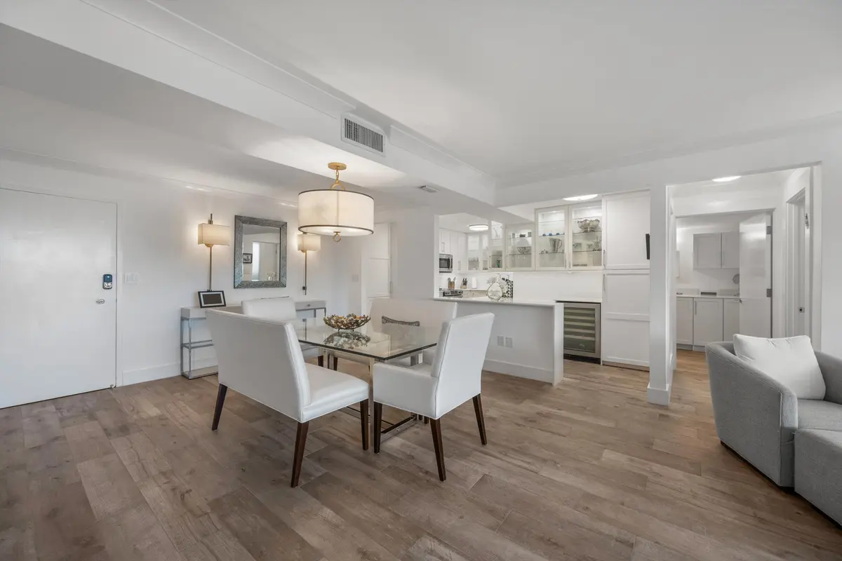 Dining Area at 2773 S Ocean Boulevard 410, Palm Beach